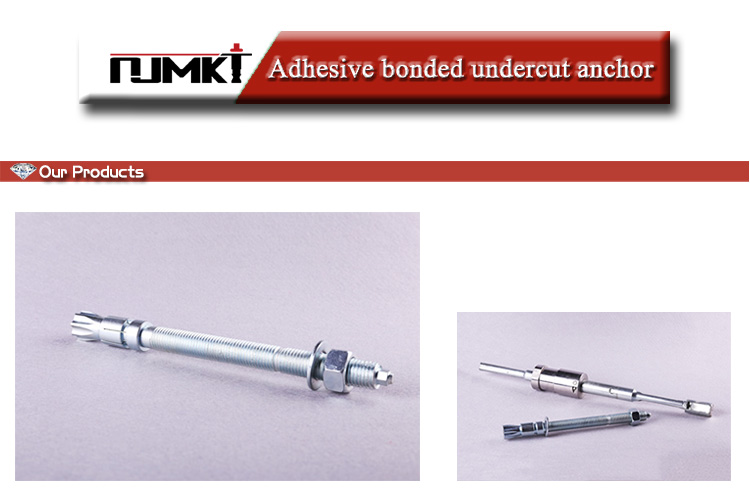NJMKT Adhesive Bonded Undercut Anchor